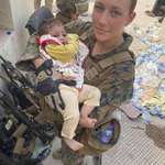image for U.S. Marine Nicole Gee In Kabul just days before she was killed in the suicide attack