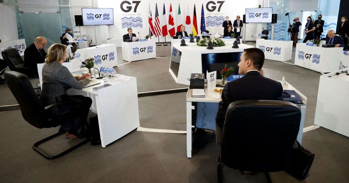 image for G7 warns Russia of 'massive consequences' if Ukraine is attacked