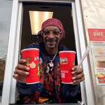 image for Snoop dogg working the drive through at Canes