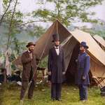 image for President Abraham Lincoln after the Battle of Antietam (which enabled his Emancipation Proclamation)