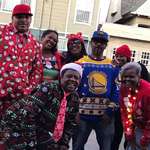image for Merrymaking with the family merry Christmas from West Oakland to you and your family