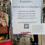 image for Kroger willing to pay temporary workers $17/hour but not pay their current workers a living wage