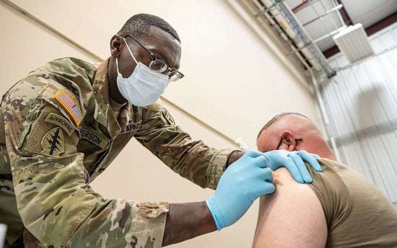 image for 103 Marines booted for refusing COVID vaccine as services begin discharges
