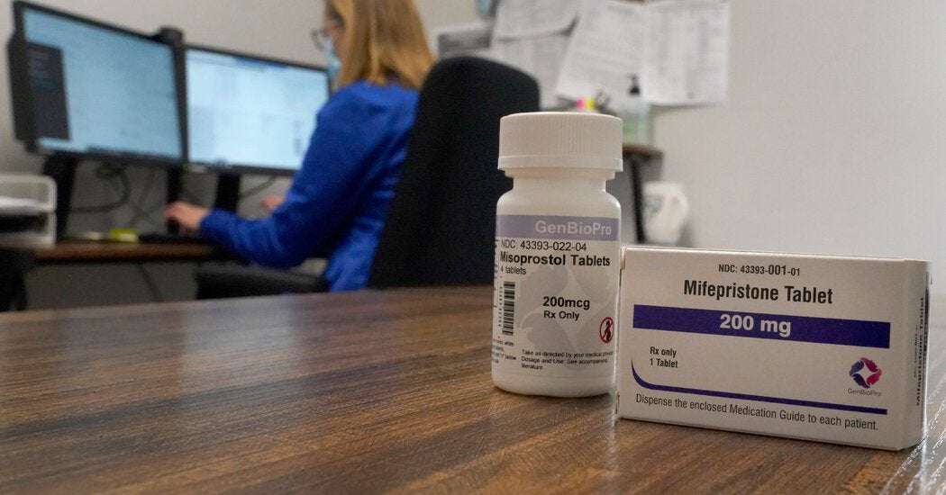 image for F.D.A. Will Permanently Allow Abortion Pills by Mail