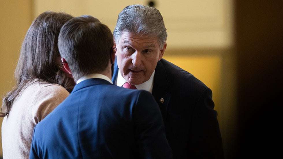 image for Manchin says he will not vote for Build Back Better: 'This is a no'