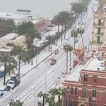image for Snow in Alexandria, Egypt.