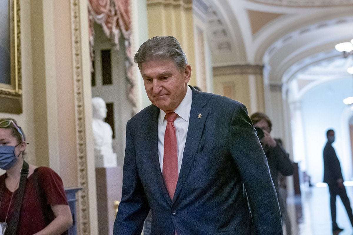 image for Joe Manchin Is Faking His Fears of Inflation