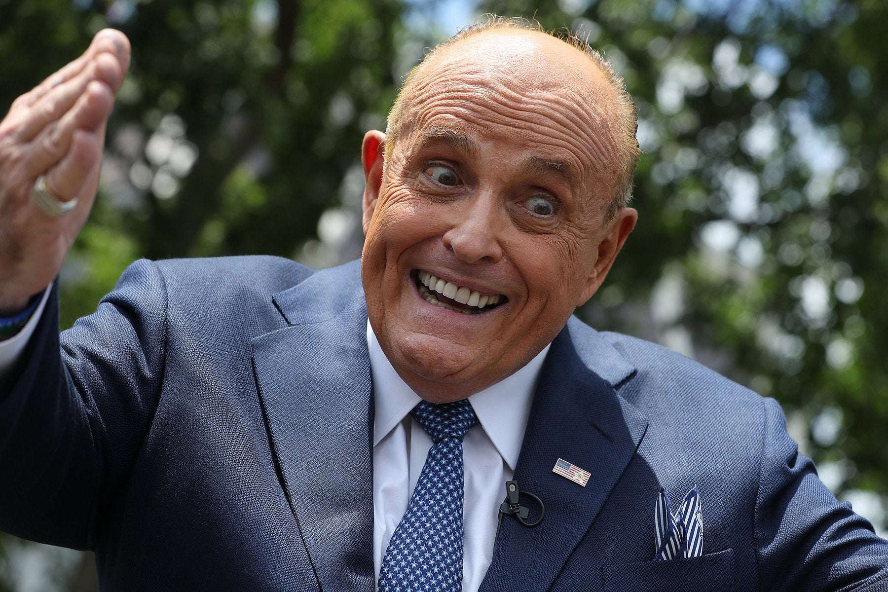 image for Election Workers Sue Giuliani for Peddling B.S. About Them