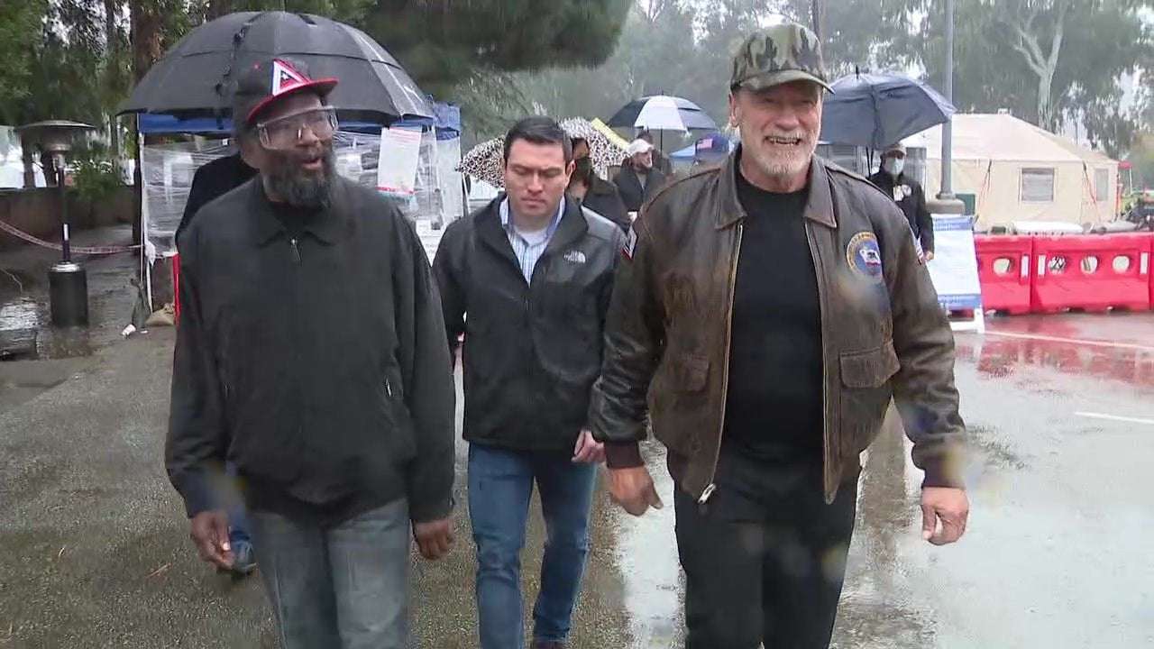 image for Arnold Schwarzenegger donates $250K for tiny homes for homeless veterans in LA ahead of Christmas