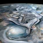 image for Terrifying beauty. Closeup of Jupiter’s towering ammonia clouds from the Juno Spacecraft