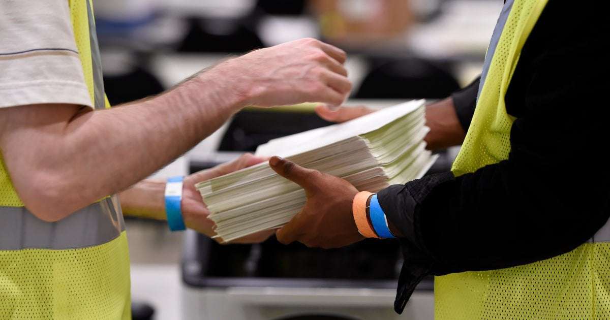 image for Georgia officials find a pro-GOP ballot was cast by a dead voter