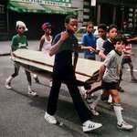image for NYC, Kids About To Build A Dance Floor, 1980’s