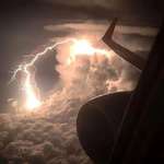 image for What lightning looks like from a plane