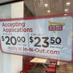 image for In-N-Out wages in San Francisco start at $20 per hour regardless of age