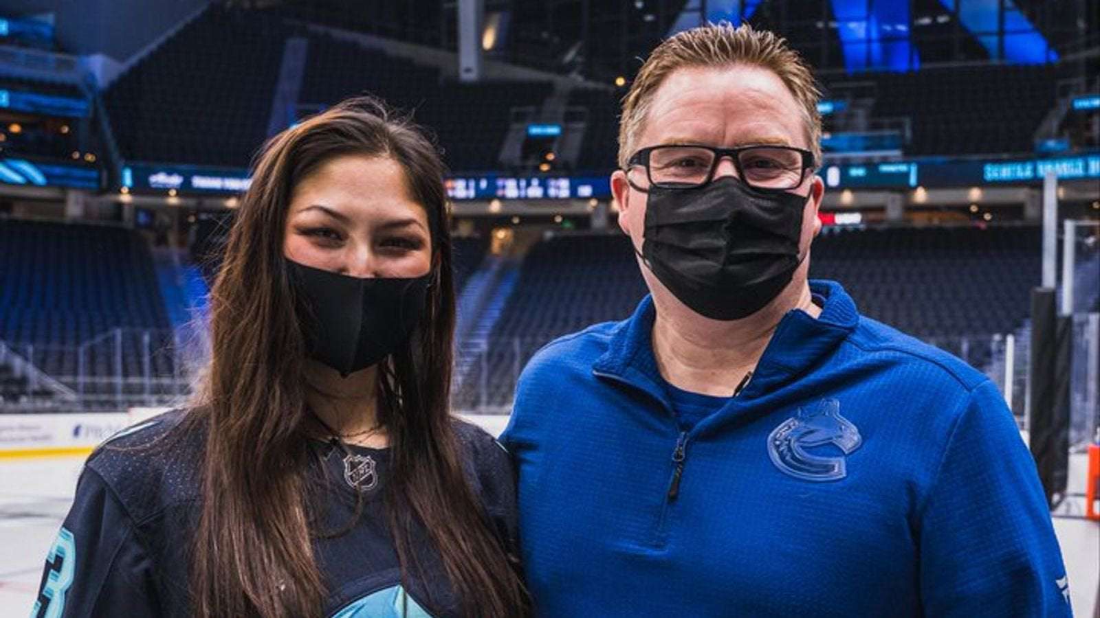 image for Hockey fan who spotted Vancouver Canucks staffer's cancerous mole given $10,000 medical school scholarship