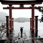 image for Rainy days in Japan during the shoulder season makes for no lines and beautiful pictures.