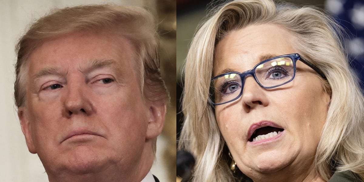 image for Liz Cheney says Trump is unfit for office and 'clearly can never be anywhere near the Oval Office ever again'
