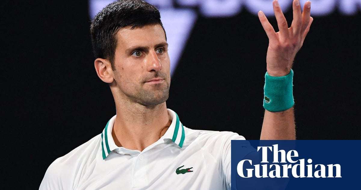 image for Djokovic pictured maskless at public event one day after positive Covid test