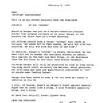 image for George H.W. Bush dog Ranger needed a diet, here’s the memo he sent to the White House Staff.