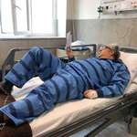 image for Iranian poet jailed for criticising Islamic Republic, chained to hospital bed