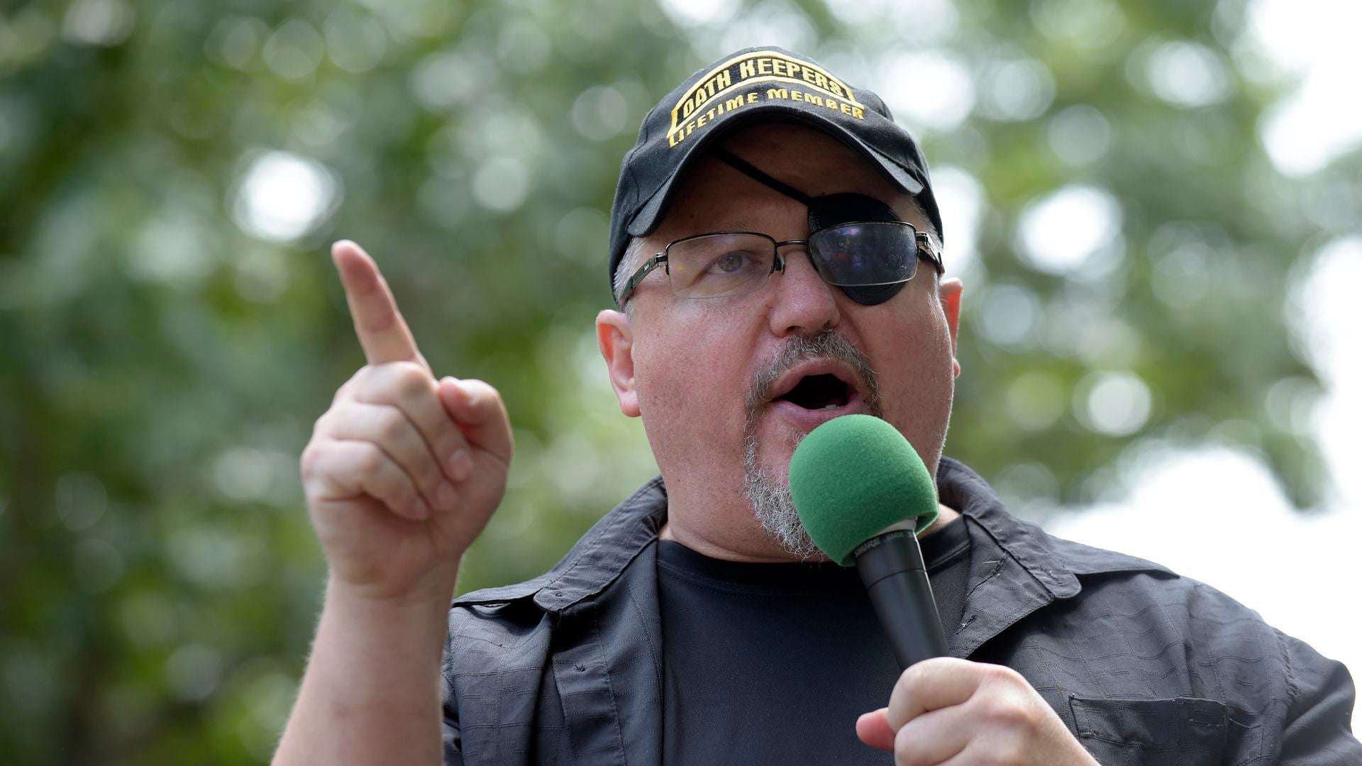 image showing Stewart Rhodes of the Oath Keepers, who was just arrested for seditious conspiracy on January 6