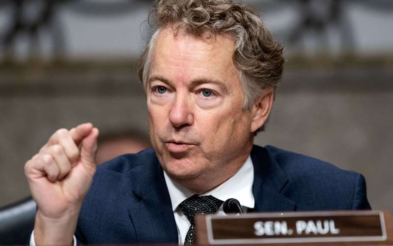 image for Rand Paul Seen on Video Telling Students 'Misinformation Works' and 'Is a Great Tactic'