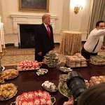 image for A fancy dinner at the White House.