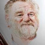 image for My first drawing this year, it's a portrait of Brendan Gleeson.