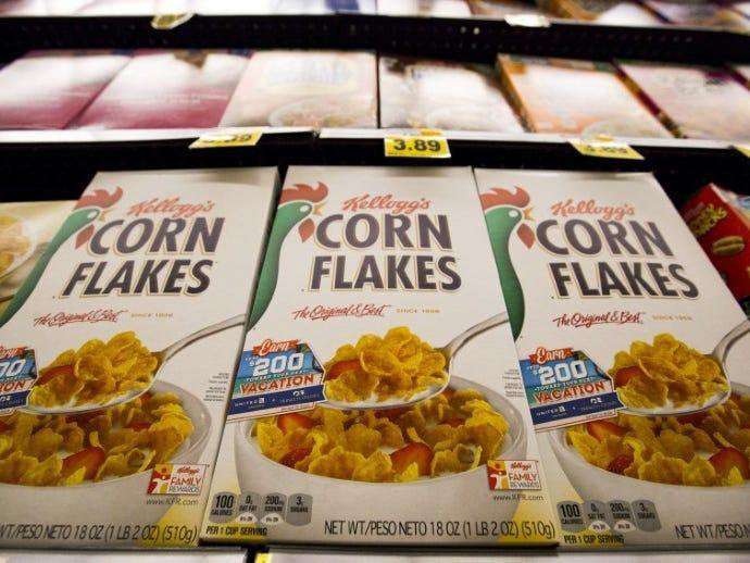 image for Mexico seizes 380,000 boxes of Kellogg's cereal, claiming they feature cartoons that breach laws designed to improve children's diets