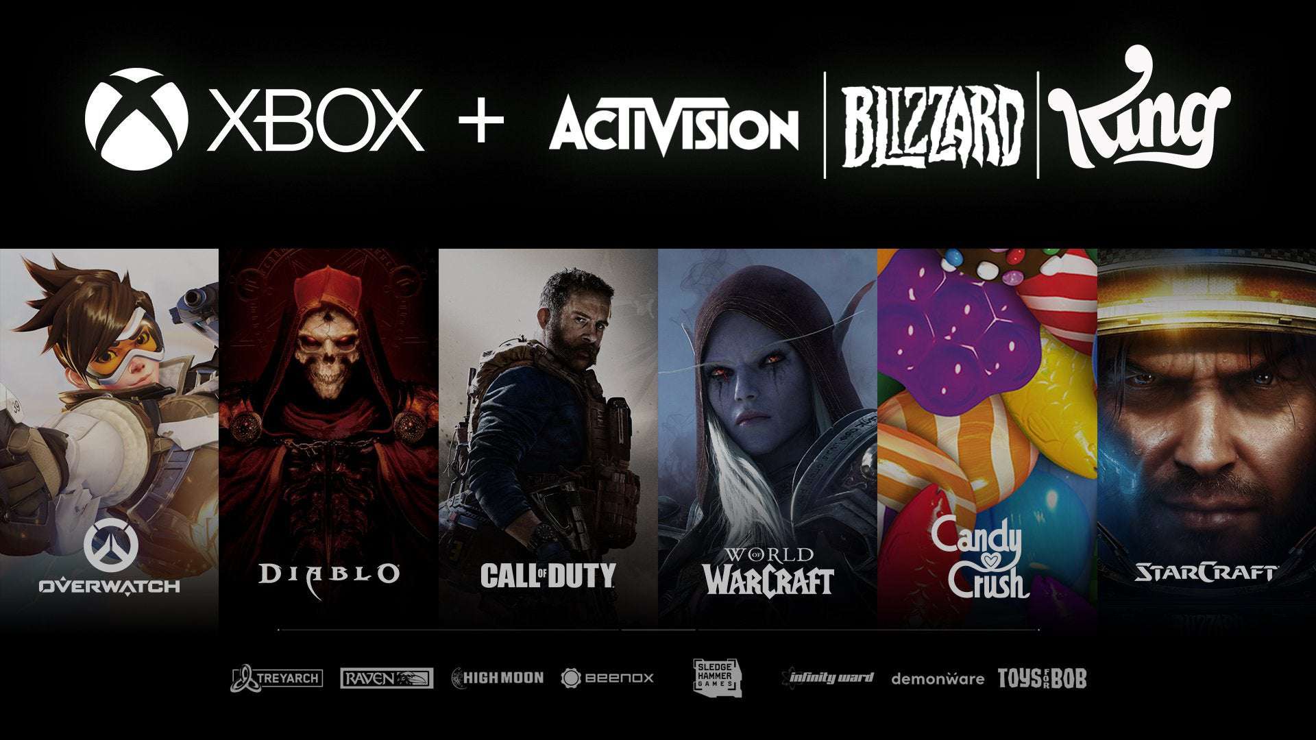 image for Welcoming the Incredible Teams and Legendary Franchises of Activision Blizzard to Microsoft Gaming