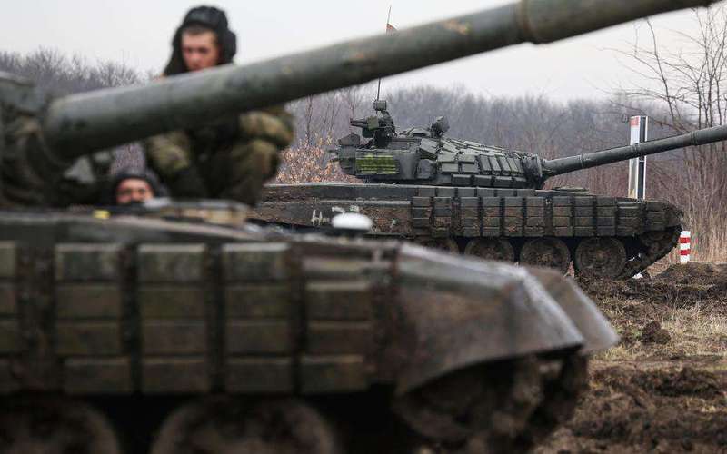 image for Ukraine warns Russia has 'almost completed' build-up of forces near border