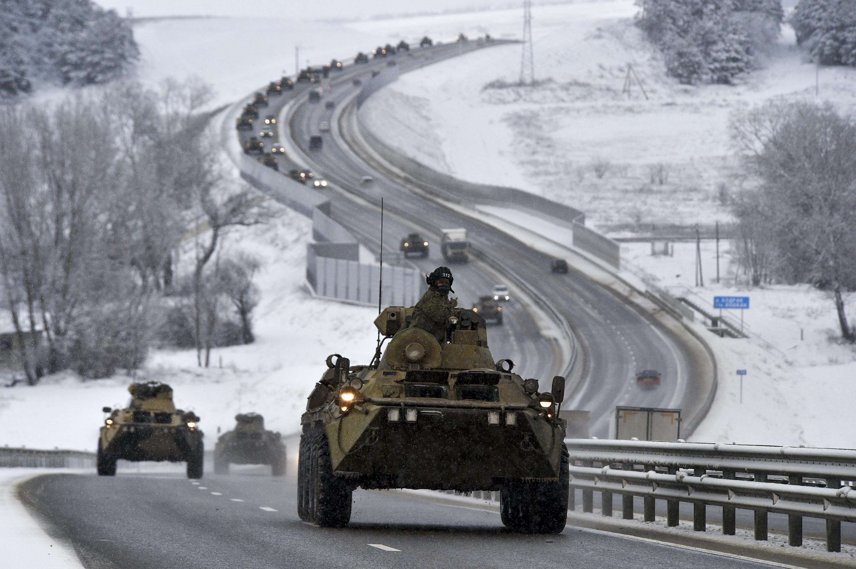 image for Russia moves more troops westward amid Ukraine tensions