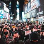 image for Thousands gathered in Times Square today for subway victim’s vigil, denounce anti-Asian violence