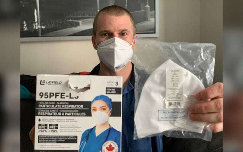 image for 'I thought it was a joke': Canada Post employee sent home for wearing N95 mask instead of company-provided cloth or disposable mask