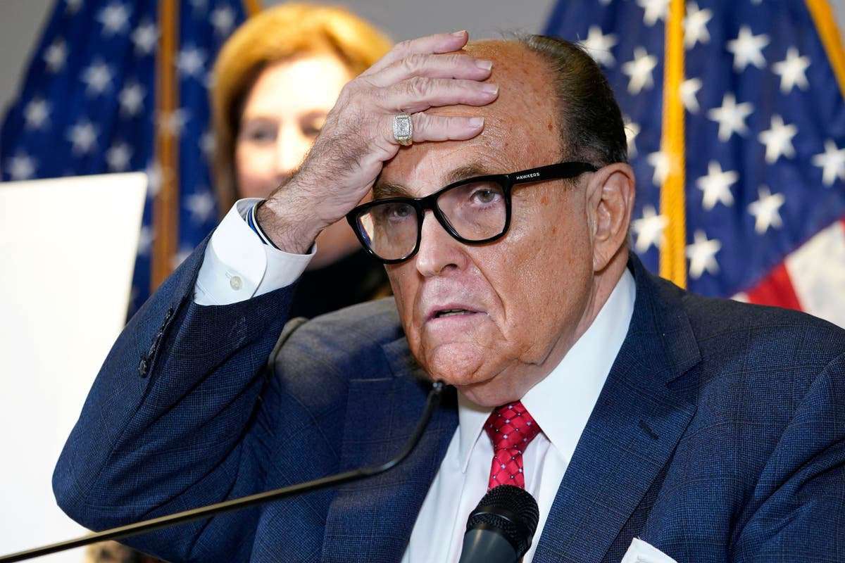 image for Rudy Giuliani oversaw state effort to send fake electors to declare Trump victory in 2020, report says