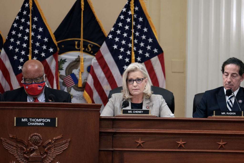 image for Liz Cheney Issues Warning After Newt Gingrich Says 1/6 Committee Members May Face Jail