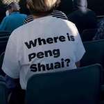 image for 'Where is Peng Shuai?' t-shirt at Australian Open