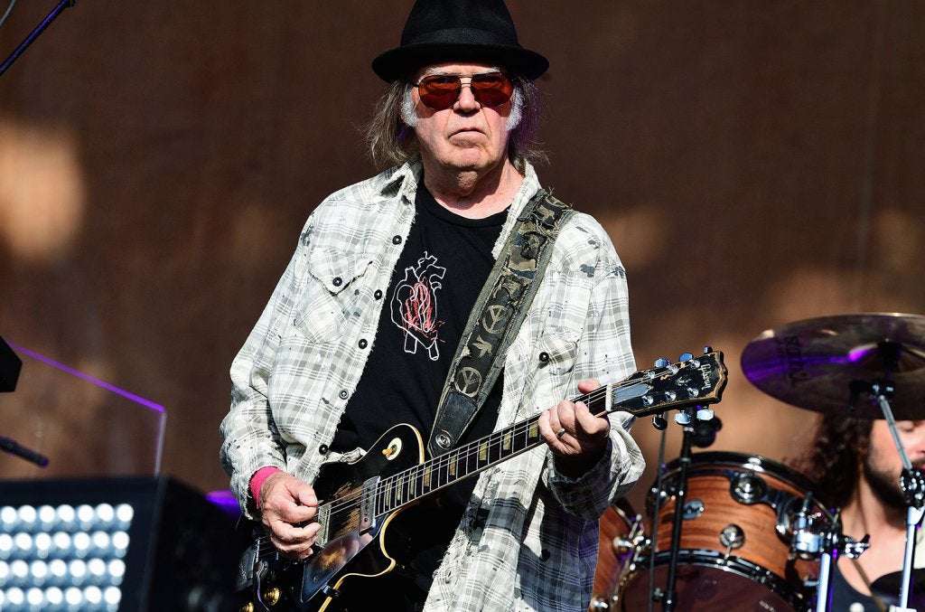 image for Neil Young Wants His Music Off Spotify Over Joe Rogan Vaccine Misinformation