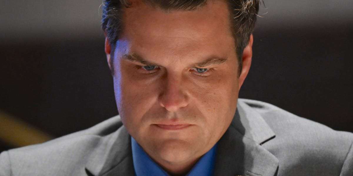 image for A witness corroborated the claim that Rep. Matt Gaetz was told in 2017 he'd had sex with a minor, report says