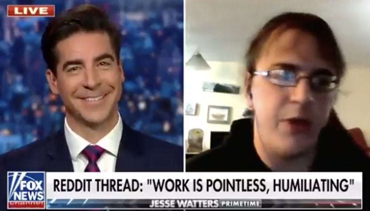image for Popular anti-work subreddit goes private after awkward Fox News interview