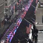 image for Today’s funeral turnout for murdered NYPD Officer Jason Rivera