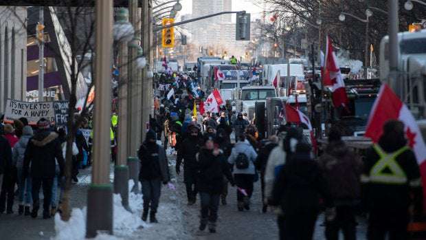 image for Ottawa homeless shelter staff harassed by convoy protesters demanding food