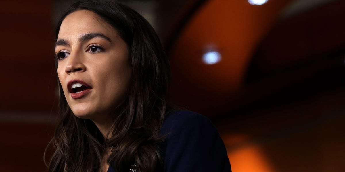 image for Rep. Alexandria Ocasio-Cortez said Capitol Hill 'sounds like a perfect place for a union,' saying many congressional staffers 'don't make a living wage'