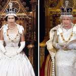 image for Queen Elizabeth has been on the throne for 70 years. Then and now.