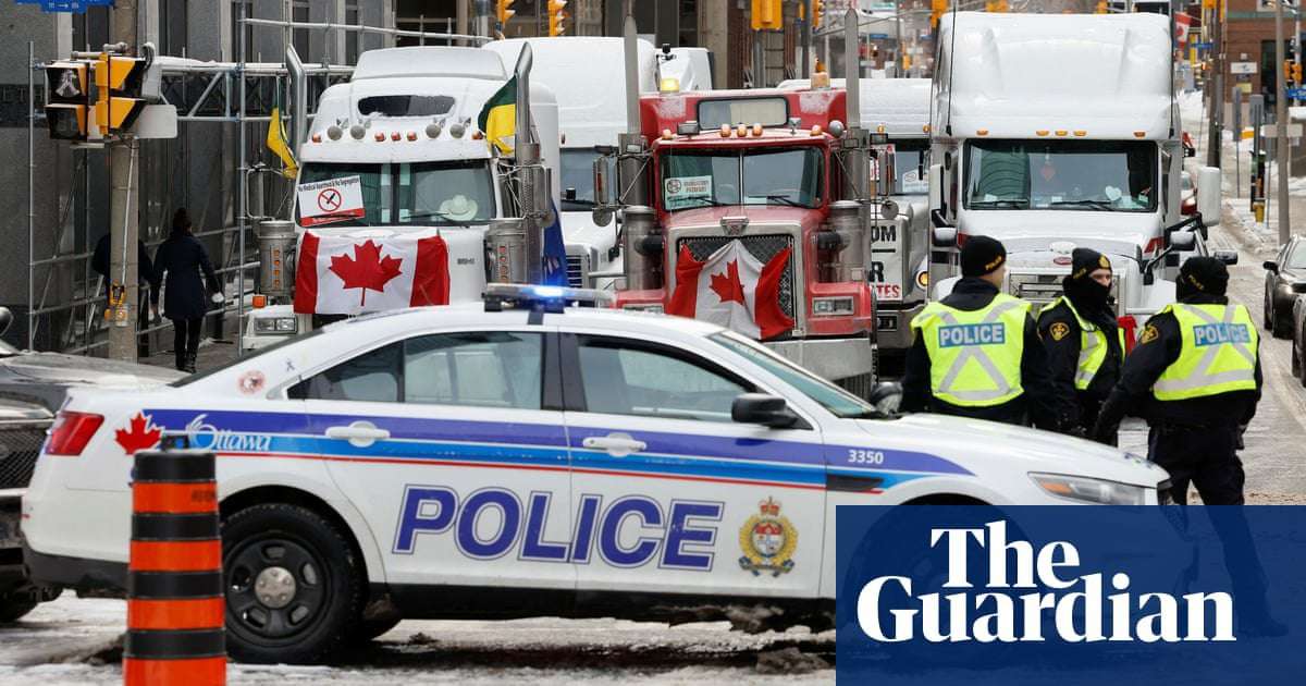 image for ‘Lawlessness must end’: Canada police pledge tougher action on truck protests