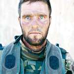 image for Corporal Antonio Metruccio's eyes after a constant 72-hour of combat in Bala Murghab, Afghanistan.