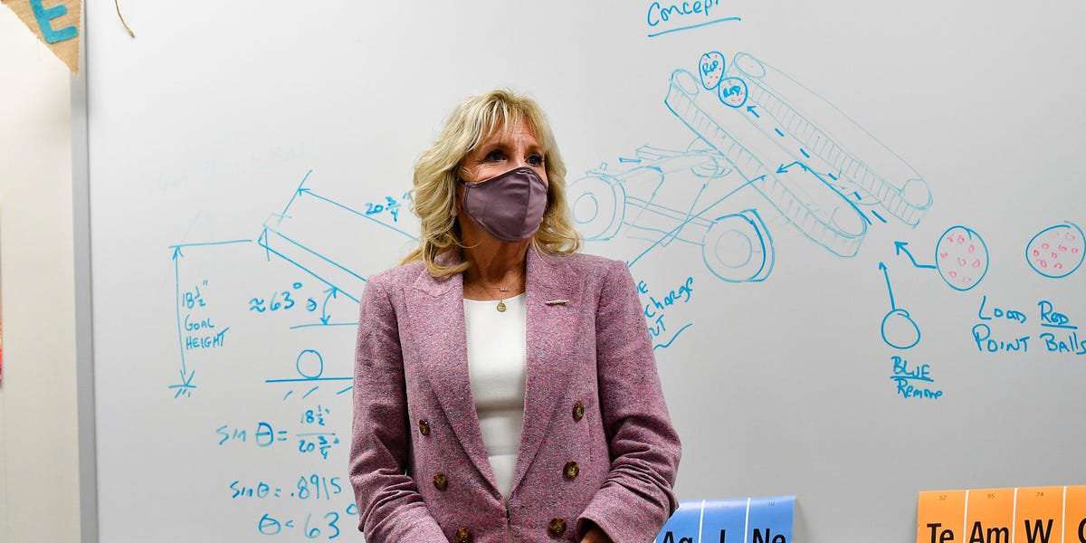 image for Jill Biden says she's 'disappointed' Democrats axed free community college from Biden's plan