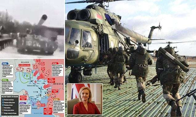 image for Russia 'will invade Ukraine Wednesday', report suggests, as Britons told to get out while they can