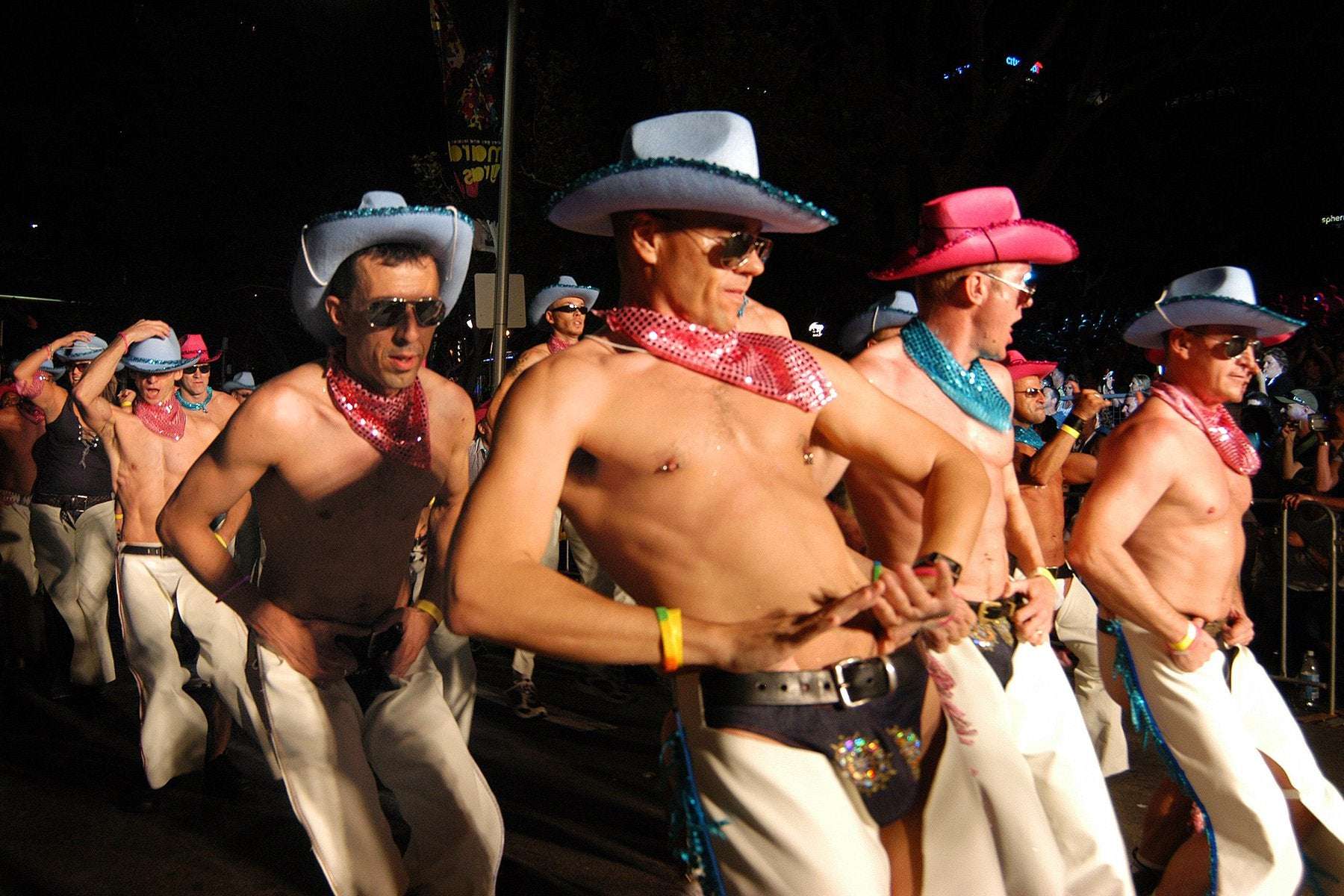 image for A Porno-Metal Song About Gay Cowboys Is Disrupting the Anti-Vax Trucker Convoy