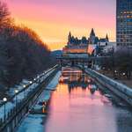 image for [OC] after 3 weeks of negative press, here is a pic of Ottawa at sunset.